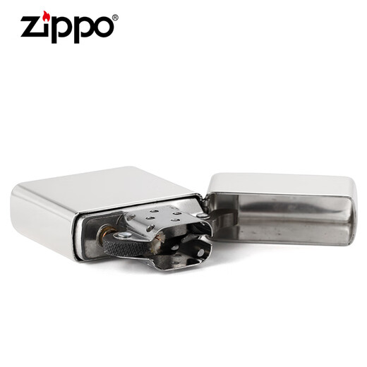 ZIPPO原装zippo打火机刻字 正版芝宝纯银打火机 厚壳镜面zp-26 ZIPPO纯银-镜面厚壳  TC9918QT