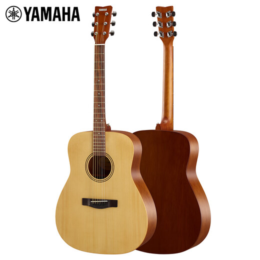 Yamaha (YAMAHA) F400 NS acoustic model, spruce wood beginner's entry-level folk fillet guitar, 41 inches, wood color matte