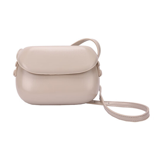 Korean retro saddle bag summer new one-shoulder crossbody bag fashionable simple and versatile women's mobile phone bag dark brown