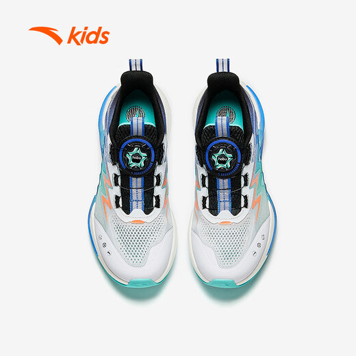Anta Children's Wind Pare 7 Generation Rode Shoes Boys Sports Shoes 2025 Летние мужские ботинки сетчаты 312525536