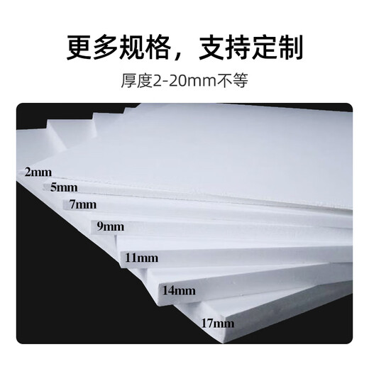 Yuanmian PVC Chevron board 20*30cm*5mm 5 sheets customized security warning signs