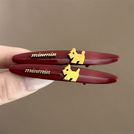 Jieweiyi Cherry Small Clip Women's New Sexy Hair Clip Half-tied Hair Clip on the Back of the Head Side Bangs Clip Shredded Hair Clip JYFJ138 Dog Hair Clip 1 pc