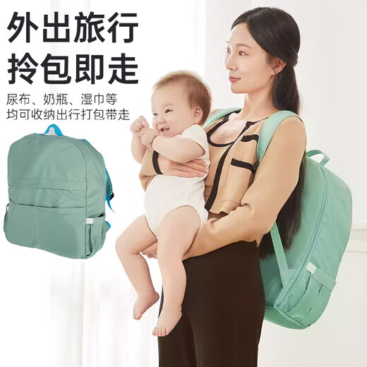 亲育婴儿床中床新生儿防吐奶睡觉防压可移动便携式宝宝仿生床 蓝色豪华版（带帐篷+蚊帐）