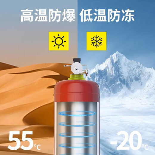 淮海灭火器店用家用商铺手提式4公斤干粉12358kg工厂专用消防器材 1KG灭火器3C认证车用
