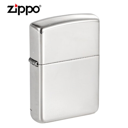 ZIPPO原装zippo打火机刻字 正版芝宝纯银打火机 厚壳镜面zp-26 ZIPPO纯银-镜面厚壳  TC9918QT