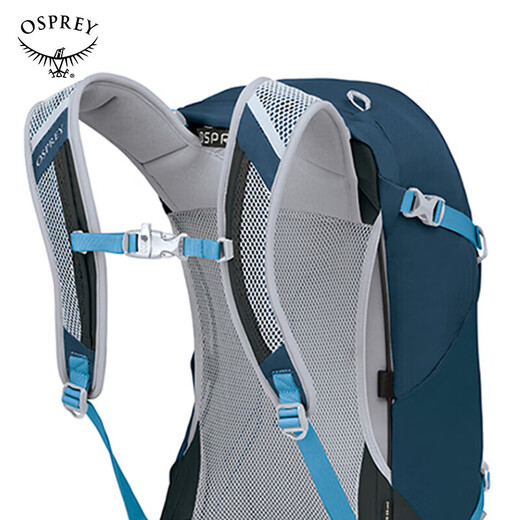 OSPREY Hacker 26L mountaineering bag, men and women hiking backpack, outdoor light travel bag, multi-functional backpack, blue