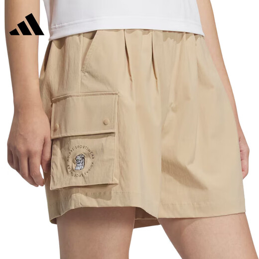 阿迪达斯 （adidas）女子夏季运动休闲短裤JL9274 JL9274【2025夏季】 M