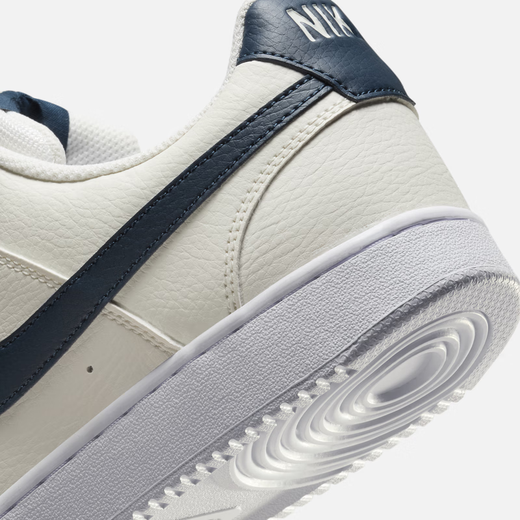 NIKECOURT VISION低帮男子运动鞋冬季新款透气耐穿HQ4867 101帆白/军械深海蓝/白 44.5