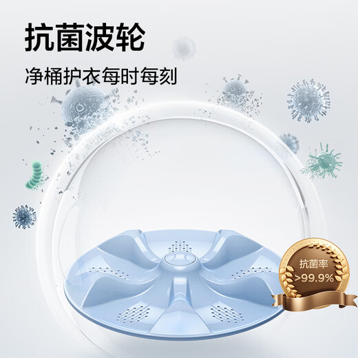 TCL 8kg small pulsator washing machine fully automatic home L2R large capacity first-class energy efficiency home appliances national subsidy trade-in with delivery and installation B80L2R