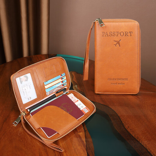 SHETON PASPORT CASO Multifunción PACK PASSPORT PASSPORT PACK PACK DOS-IN-1 STORCE CLIC ALMACENAMIENTO Certificado Pasaporte portátil Pack Black