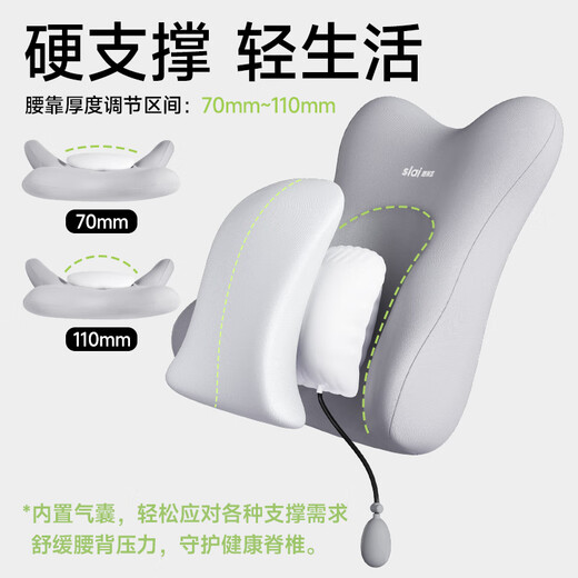 Slaiyi lumbar support ergonomic lumbar support waist pillow office waist support cushion backrest waist support sedentary artifact annual meeting gift