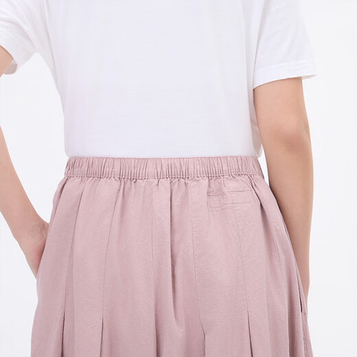 MUJIIDEE Women's Plain Wide Pants Pants Women's Casual Pants Women's Skirts Wide Leg Pants Summer Smoked Pink One Size