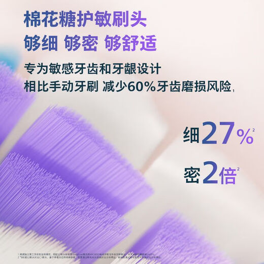 飞利浦电动牙刷HX3892钻7pro护敏刷成人情侣声波 [肖战同款]钻7Pro护敏刷午夜蓝