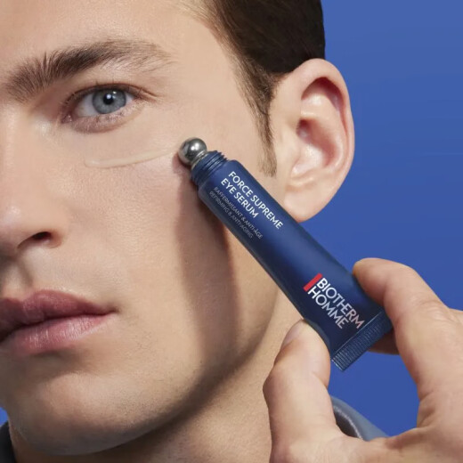 Biotherm's Blue Diamond Anti-Wrinkle Eye esencia Bioterma Blue Diamond Eye Cream elimina los círculos oscuros un paquete 15 ml