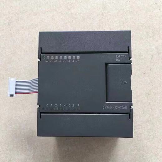 Side to Qi compatible PLC programmable controller S7200 digital expansion module EM221222 6ES7-222-1BH22 dark gray