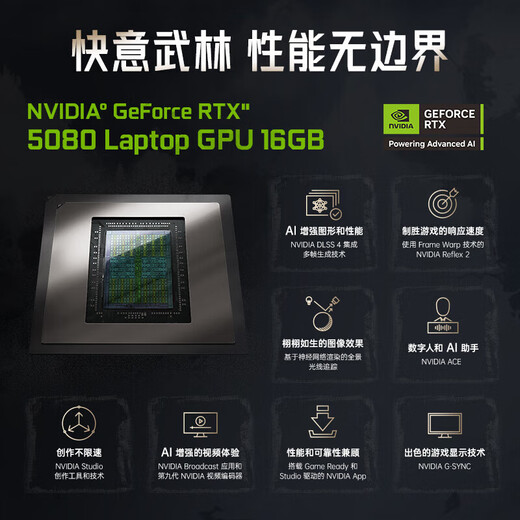 Buntes Jiangxing X18 MAX CORE ULTA 50 Serie Neuer 18-Zoll-Gaming-Gaming-Laptop U9275HX/5080-16G/240Hz/2K 32G D5-5600Hz+2T PC Neuer 18-Zoll-Graphikkarte.