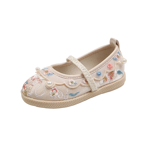 Suyikai Hanfu Chaussures brodées pour filles chaussures Han 2025 Nouvelle jupe de visage de cheval de cheval