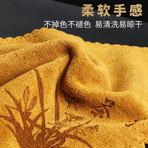 Easy house tea set accessories tea towel towel cloth thickened velvet tea cloth absorbent dry tea table tea towel raising pot towel