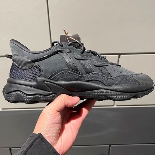Adidas (adidas) Clover Chaussures masculines Chaussures pour femmes Summer New Ozweego rétro Sports chaussures papa chaussures de course chaussures décontractées gy9926 noir 36