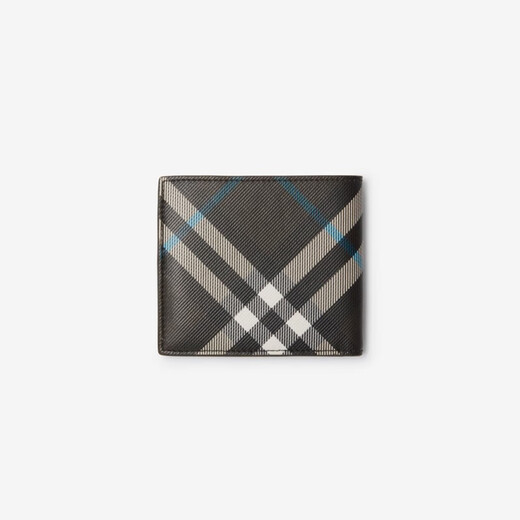 博柏利（BURBERRY）【礼物】格纹双折钱夹