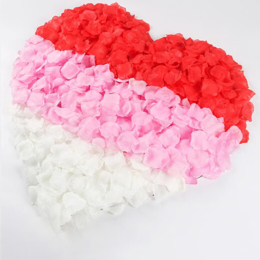 Apolli propone rosa pétalos simulados flores rociadas a mano Cama de cumpleaños romántico Decoración de bodas de boda rosa claro