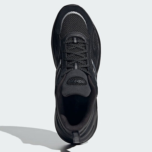 Adidas men's shoes women's shoes 2025 new spring sports shoes OZWAVE 2.0 bobo shoes cushioning running shoes casual JI1585 black 36