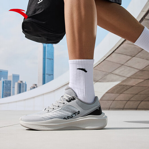 
Anta mesh breathable and anti-slip shock absorbing men's shoes running shoes summer comfortable and lightweight casual fitness training commuter sports shoes