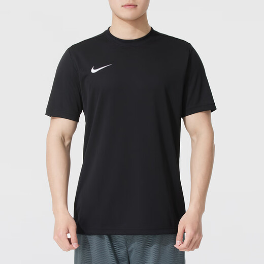 Nike (Nike) Anzug Herrenkleidung 2025 Sommer New Sportswear Fitness Training Schnelltrockne atmungsaktives Kurzärärmel-T-Shirt gewebte Shorts Fußballtraining Fitness/2-teilige Set/Show-Bilder, um 10 l (175) zu kehren-kündigte Gewicht 140-160jin [Jin gleich 0,5 kg]
