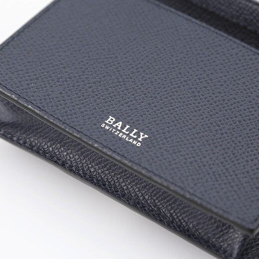 巴利（BALLY）高端商务皮革名片夹 时尚简约卡包零钱包  TALPTS.LT black misc