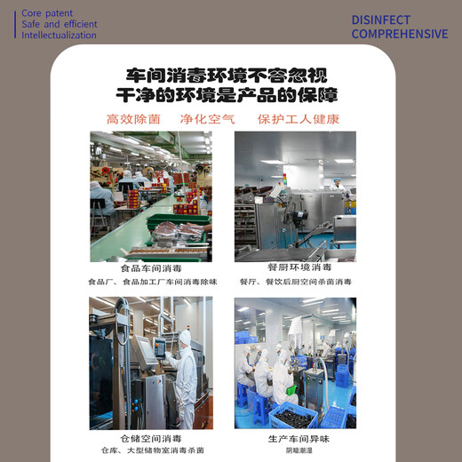 Fenrui 120g ozone generator ozone sterilizer food factory workshop school disinfection sterilization farm ammonia removal 40g super power type (304 material)