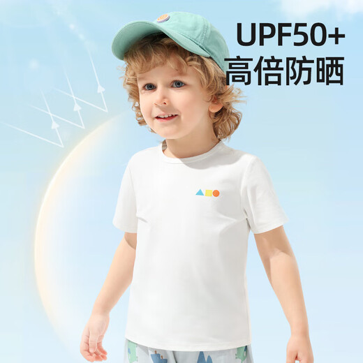 Betis children's short-sleeved T-shirt 2025 autumn new style breathable sweat-absorbent quick-drying top for boys and girls, forest green, sun protection and quick-drying 120 cm