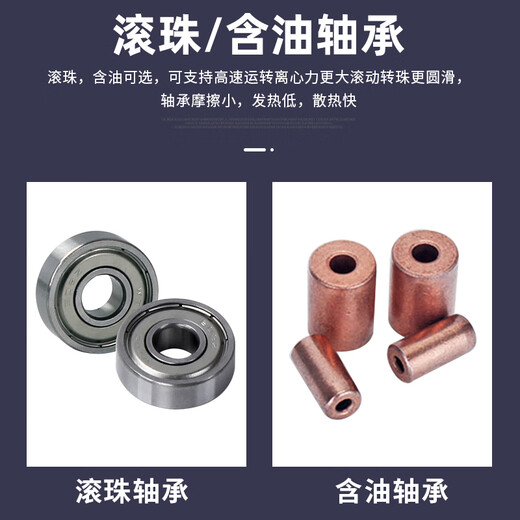 弘科小型轴流散热风机220V12038强力静音工业机柜配电柜散热风扇380V 9225(含油)