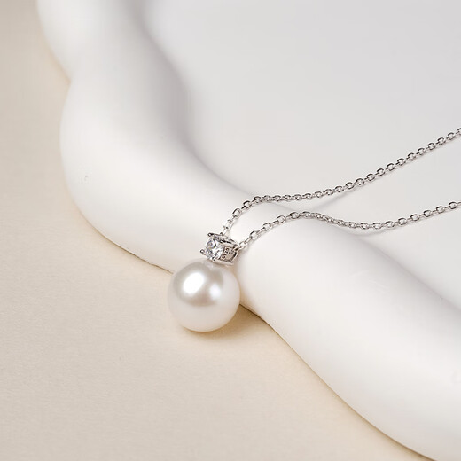 Tahiti S925 Silver Pearl Pendant Edison Pearl Necklace Birthday Gift for Girlfriend Welfare Model S925 Silver Edison Pendant 12-13mm