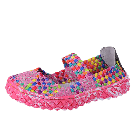 Zapatos valvulares de pulgar Sulai para zapatos grandes de los pies anchos zapatos para mujeres Arañas transpirables zapatos con el dedo redondo de la cabeza del dedo del pie del pie del pie del pie del pie del pie del pie del pie del pie del pie) (688 modelos) Naranja 41