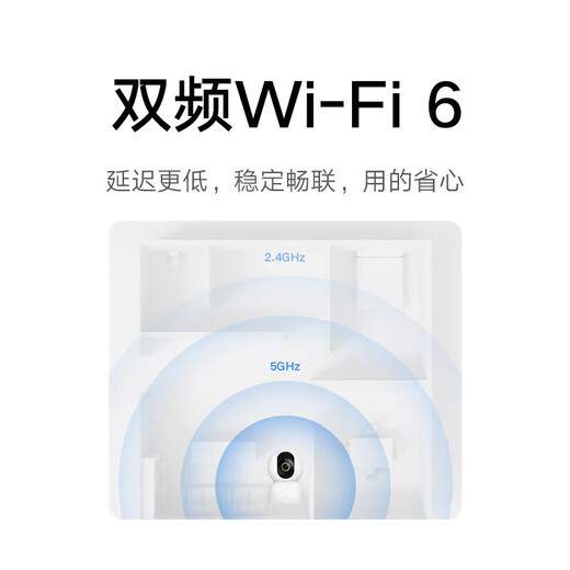 Xiaomi Smart Camera 4 Home Camera 8 Millionen Pixel 4K Ultra-klare Indoor-Überwachung 360-Grad ohne tote Winkel mit Nachtsicht Mobiltelefon Remote Baby Pet Home Monitor [4K neues Produkt] Xiaomi Smart Camera 4+64g Speicherkarte