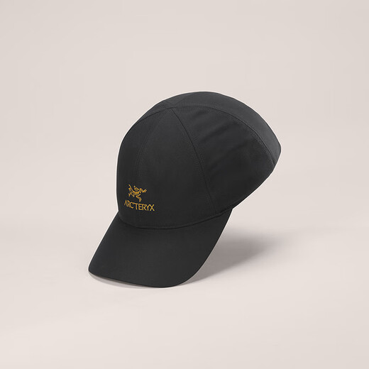 ARC'TERYX始祖鸟 BIRD WORD CAP 透气 男女同款 弯檐帽 24K BLACK/黑色 L-XL