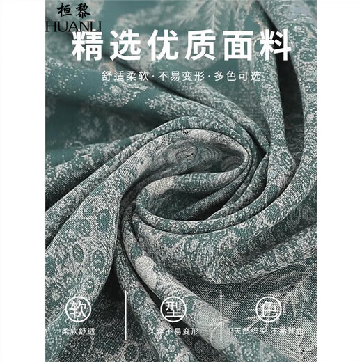 桓黎中老年人夏装套装女奶奶棉绸短袖衬衫老太太宽松妈妈绵绸两件套 686#蓝色【套装】 3XL 【建议115-130斤】