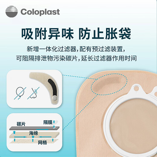 
Kanglebao 13976 ostomy pocket special two-piece ostomy pocket chassis feces bag stool bag base 1698 upgraded model [Experience package] 13976 enterostomy pocket (1698 upgraded model)