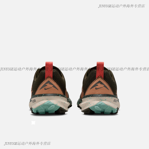 耐克（NIKE）TERRA KIGER 9女子越野跑步鞋赤足体验DR2694 300红杉绿_琥珀棕_上升翠绿_冰番 35.5