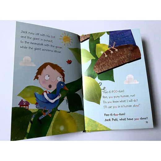 童话故事 儿童英文拼读 少儿英语玩具reading with phonics送音频 随机10本(平装+精装)