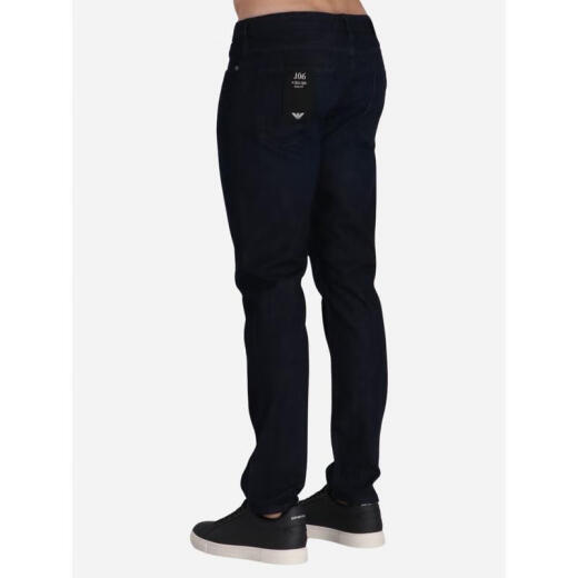 
Emporio Armani Luxury Men's EM000121AF14117/MB001 Jeans Trousers Navy 20 32