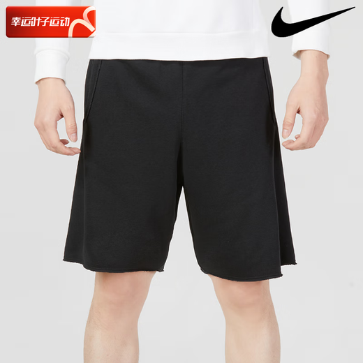 Nike (NIKE) sports suit men 25 autumn new fashion polo shirt breathable short-sleeved T-shirt casual knitted shorts two-piece set. FN3895/010+DX0767/010 L/175 [recommended weight 130/150Jin [Jin equals 0.5 kg]]