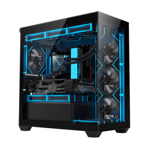 GIGABYTE AMD R7 7800X3D/RX9070XT/RTX5070Ti/4K water-cooled live broadcast desktop assembly computer host designer intelligent AI rendering game machine DIY configuration five 7800X3D丨ASUS RTX5070 assembly computer