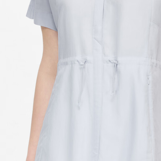 AIGLE【春夏新品】艾高COOLMAX凉感TENCEL天丝时尚女士连衣裙 浅粉蓝 BM831 40 (170/92A)