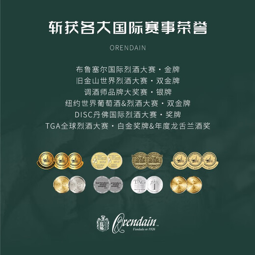 23 premios internacionales de ou shuai, la botella original de tequila tequila tequila mezcla de vinos espíritus de vino de vino ou shuai oro 750 ml de una sola pieza