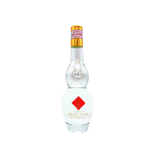 彭祖八百寿黄金酒52度浓香型纯粮优级白酒500ml 中华老字号非遗工艺 52%vol 500mL 4瓶 整箱装