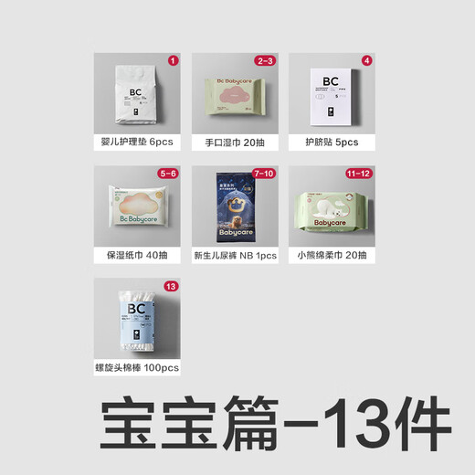 Babycare maternity package summer hospital admission complete set of mother and child postpartum confinement supplies practical maternity gifts 28-piece set