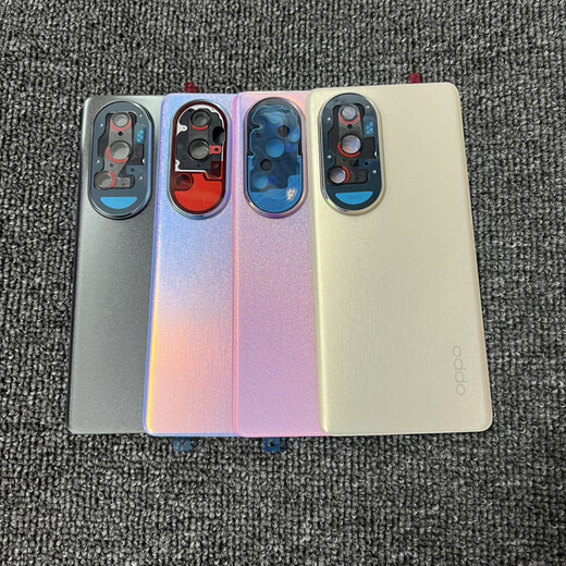 OPPOreno10 original back cover, Reno10pro 10Pro+ original back cover, mobile phone battery back case, Reno10 Yicai Blue, original back cover with lens, can be purchased after-sales case