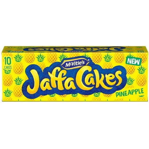 
UK Jaffa Cakes Cake Orange/Pineapple Cake Orange/Pineapple/Cranberry Classic Orange Flavor 10 Pieces