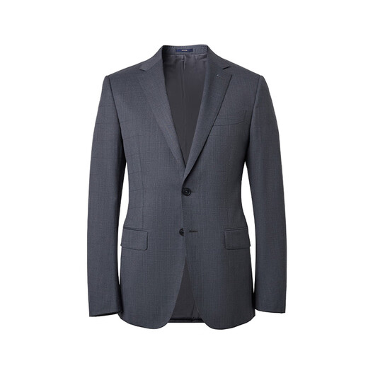 VICUTU suit men's spring new comfortable business casual versatile suit gray blue 170B (suit)